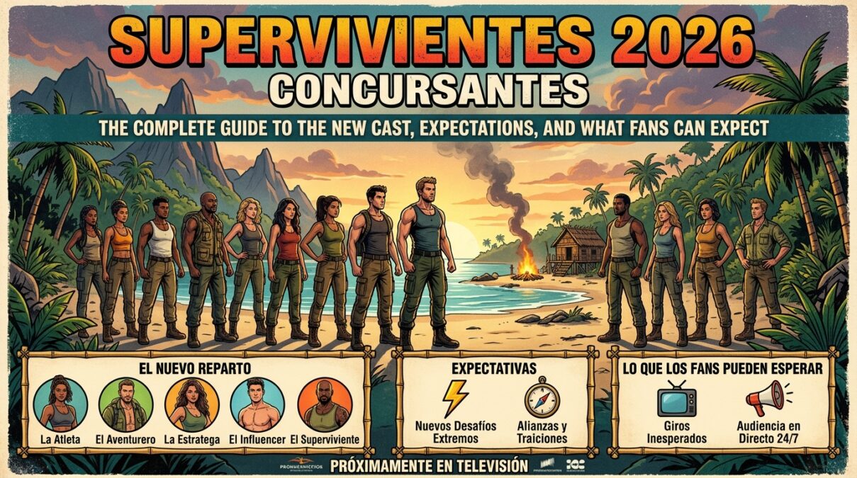 supervivientes 2026 concursantes