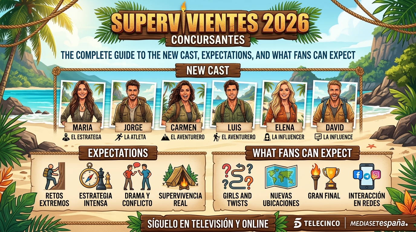 Programacion FDF supervivientes 2026 concursantes