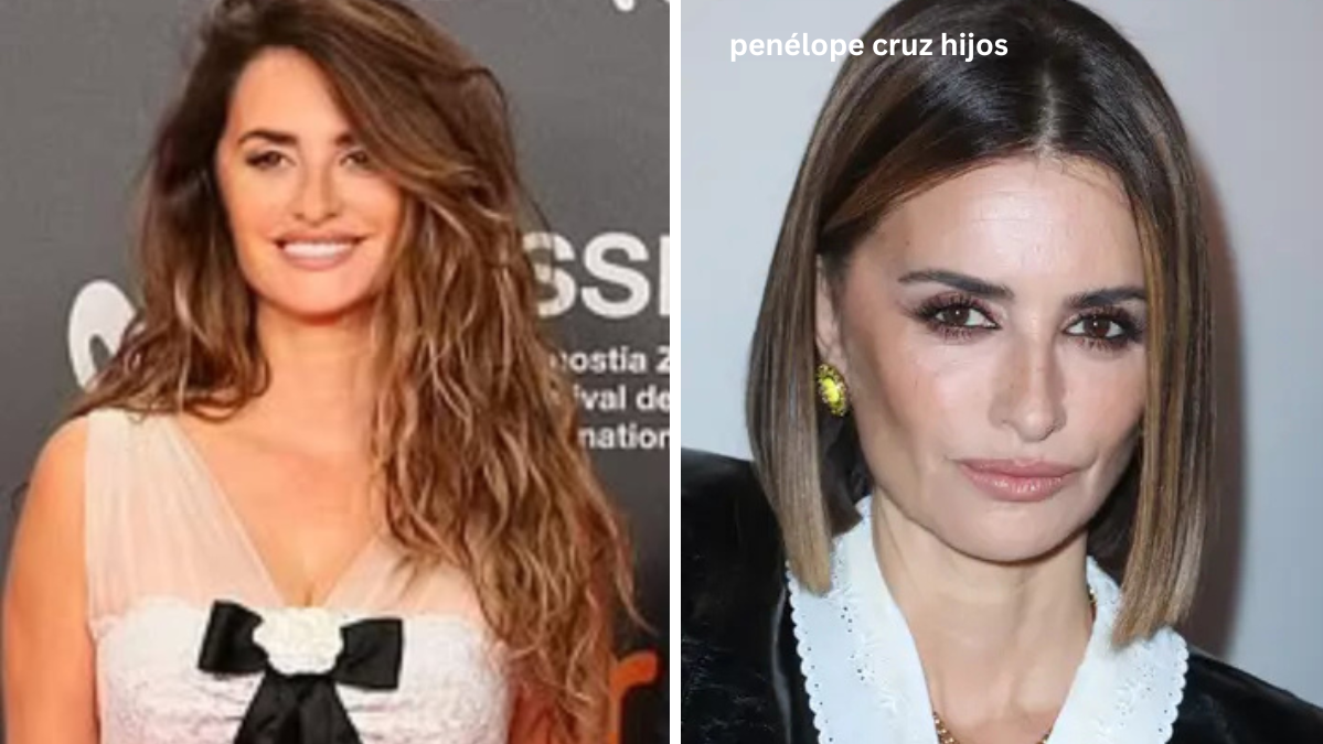 penélope cruz hijos