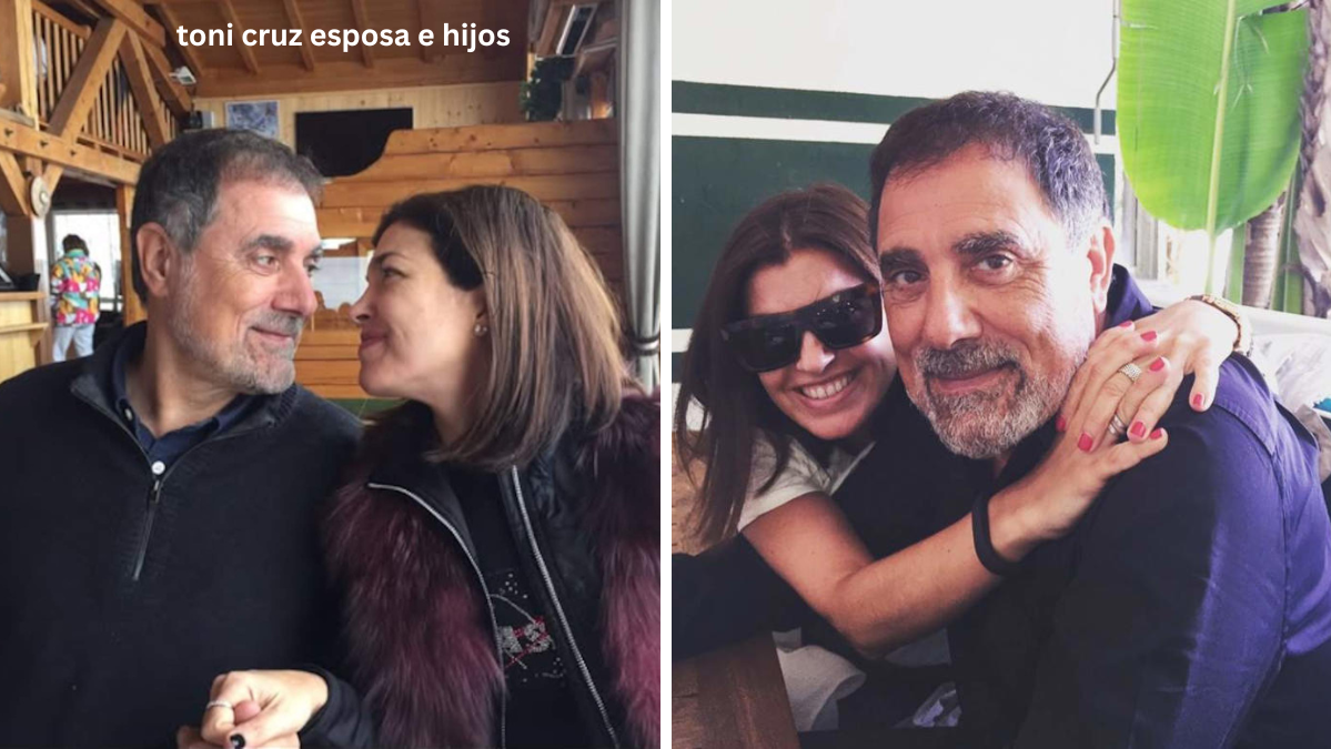 Beatriz de Vicente: Toni Cruz esposa e hijos